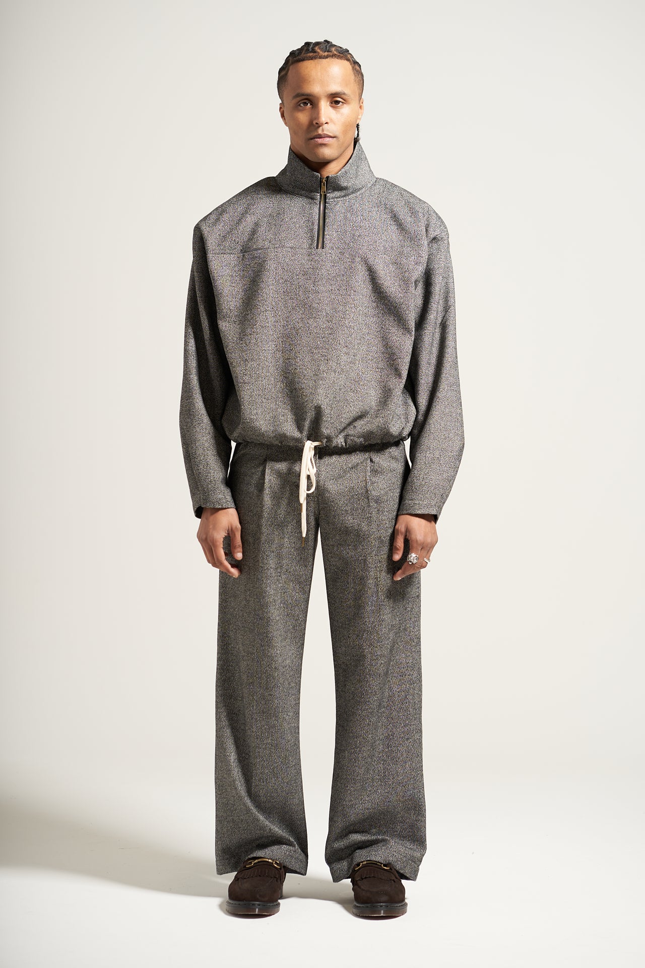 The Speckle Grey Dress Pant