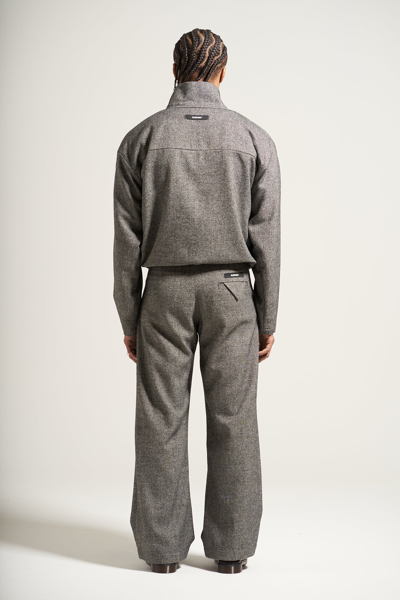 The Grey Speckle Quarter Zip