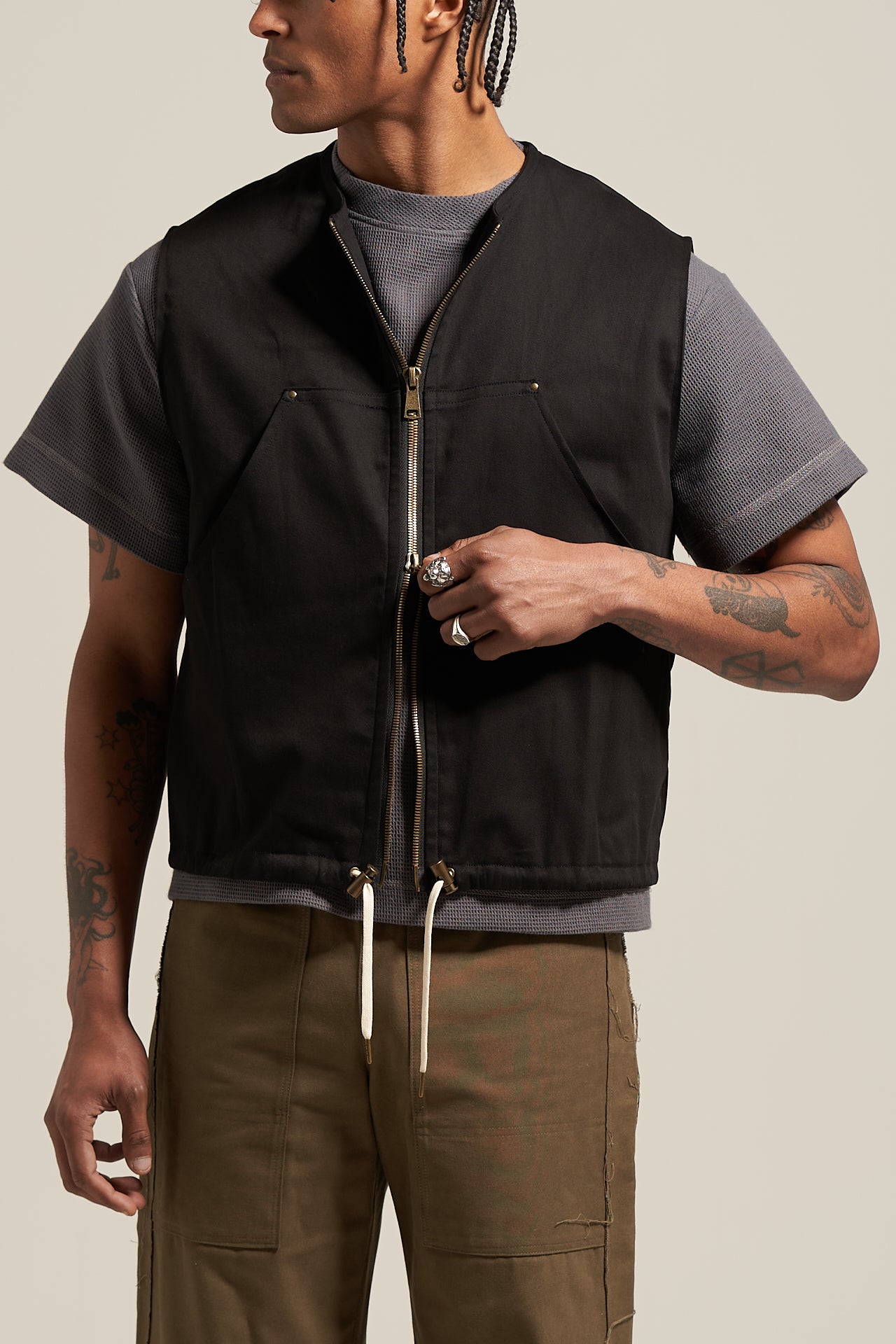 The Jet Black UT Vest