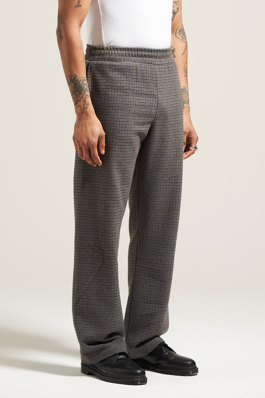 The Gunmetal Straight Leg Trouser
