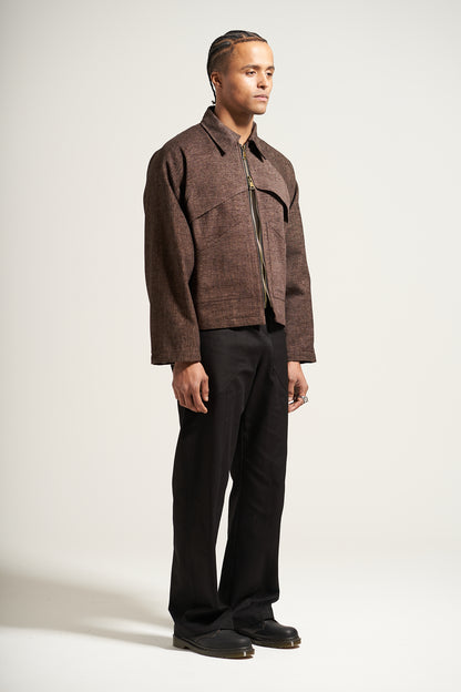 The Speckle Brown Joiner Jacket