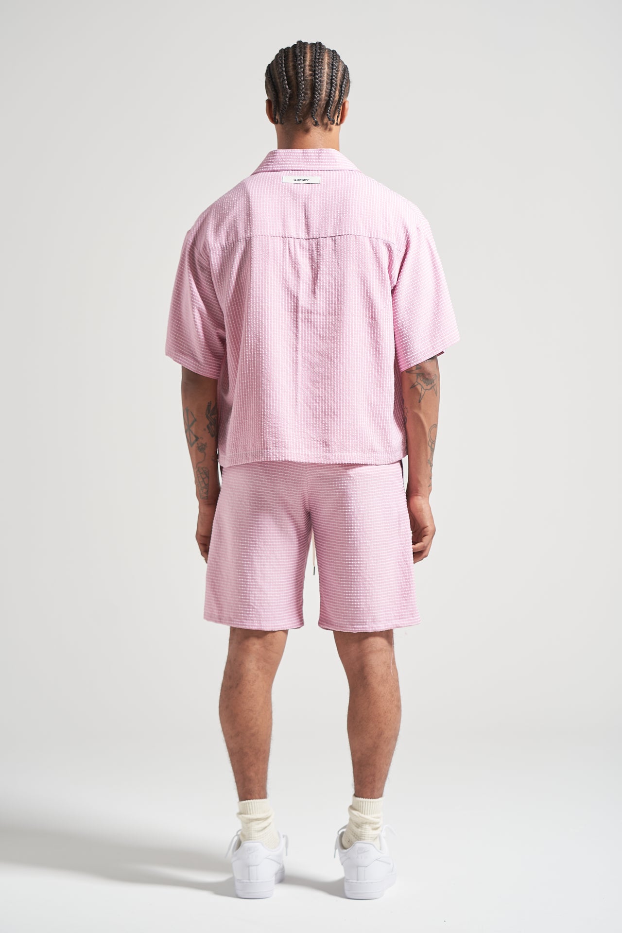 The Blossom Check Pleat Short