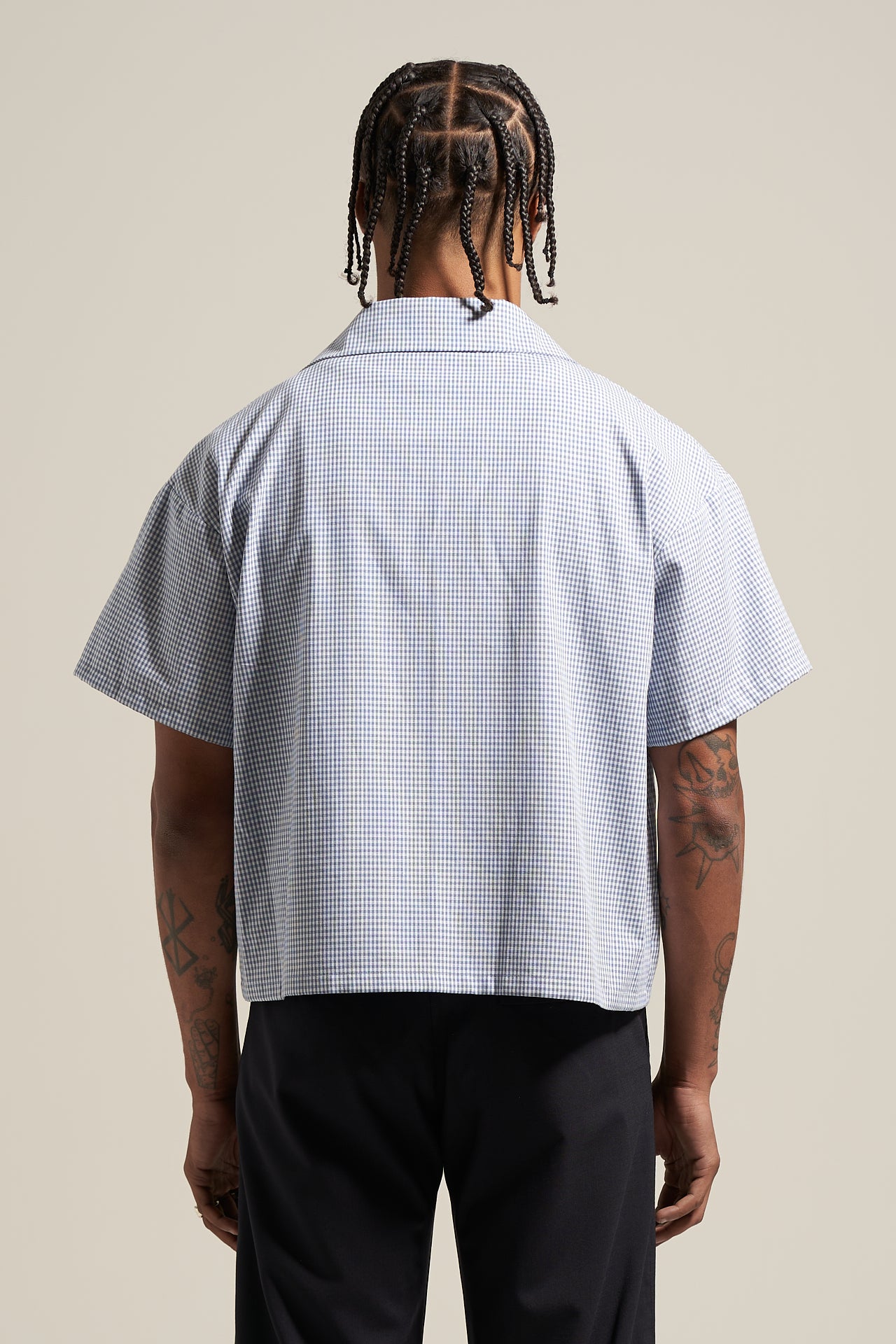 The Sky Gingham Bowling Shirt