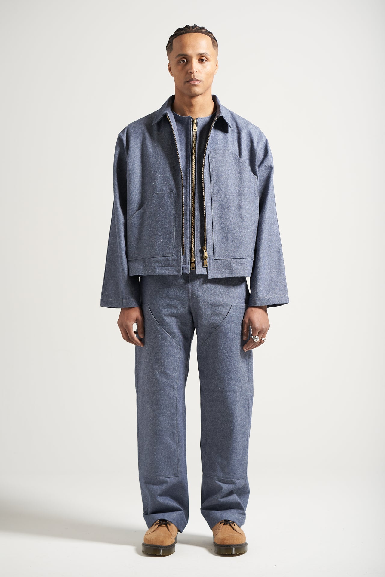 The Light Wash Carpenter Jacket