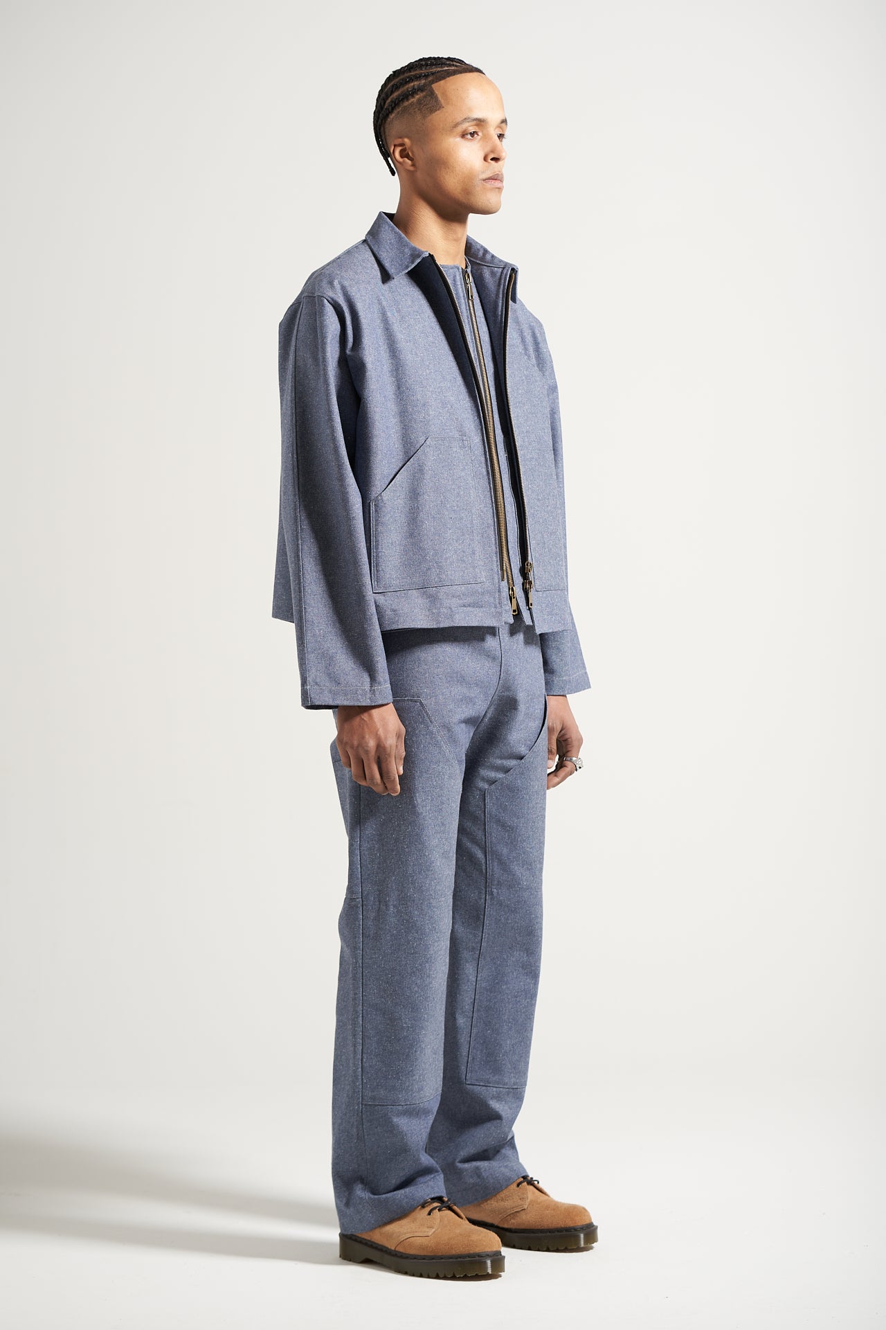 The Light Wash Carpenter Jacket