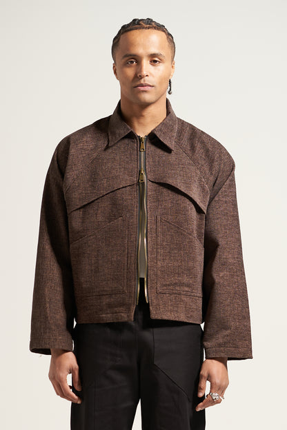 The Speckle Brown Joiner Jacket