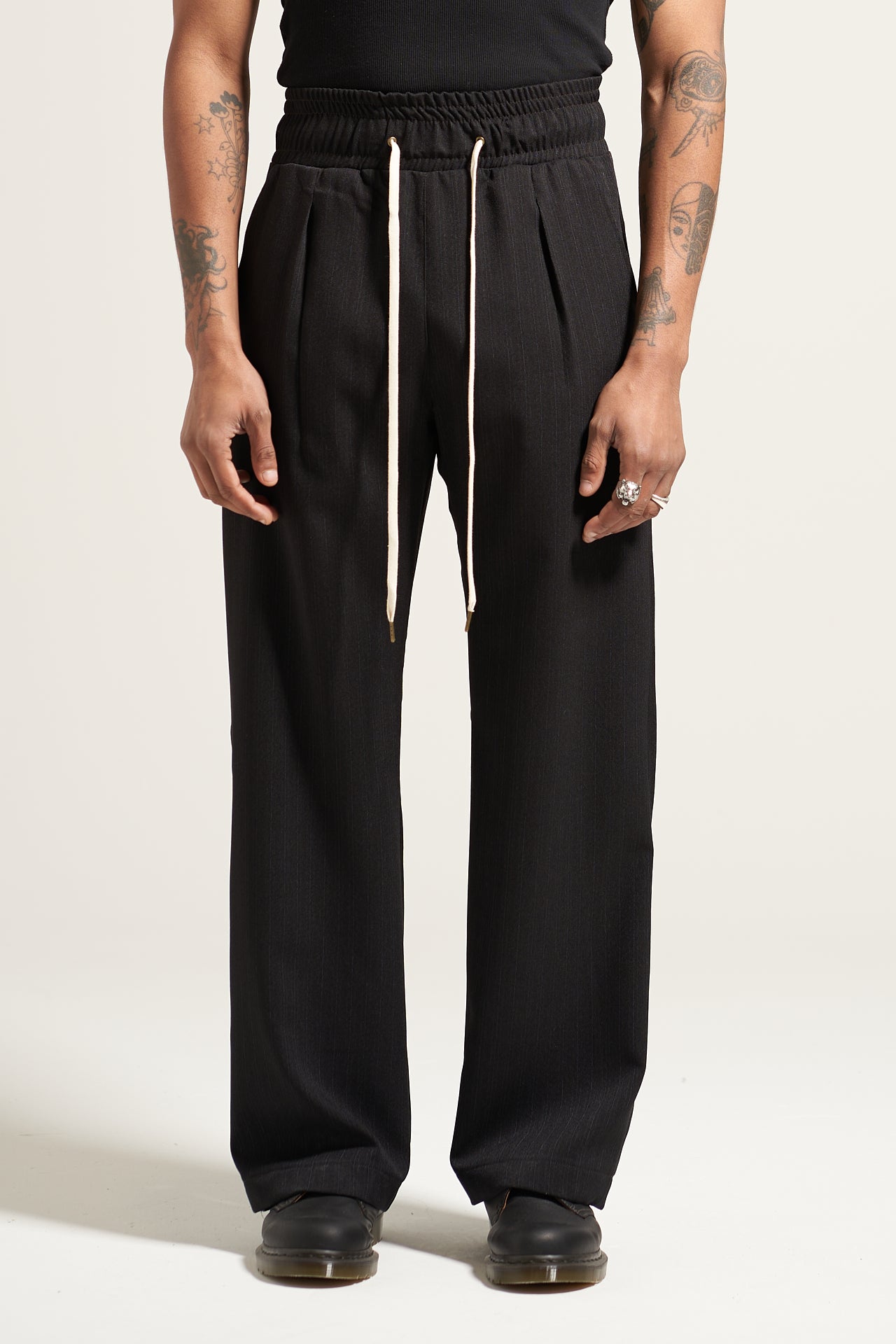 The Shadow PinStripe Flow Pant