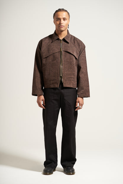 The Speckle Brown Joiner Jacket