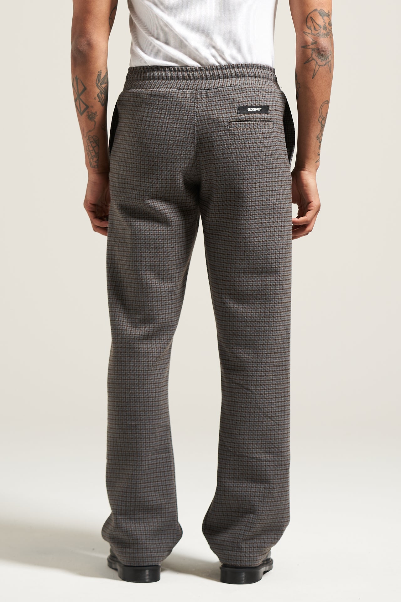 The Gunmetal Straight Leg Trouser