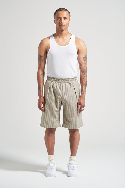 The County Stripe Box Short