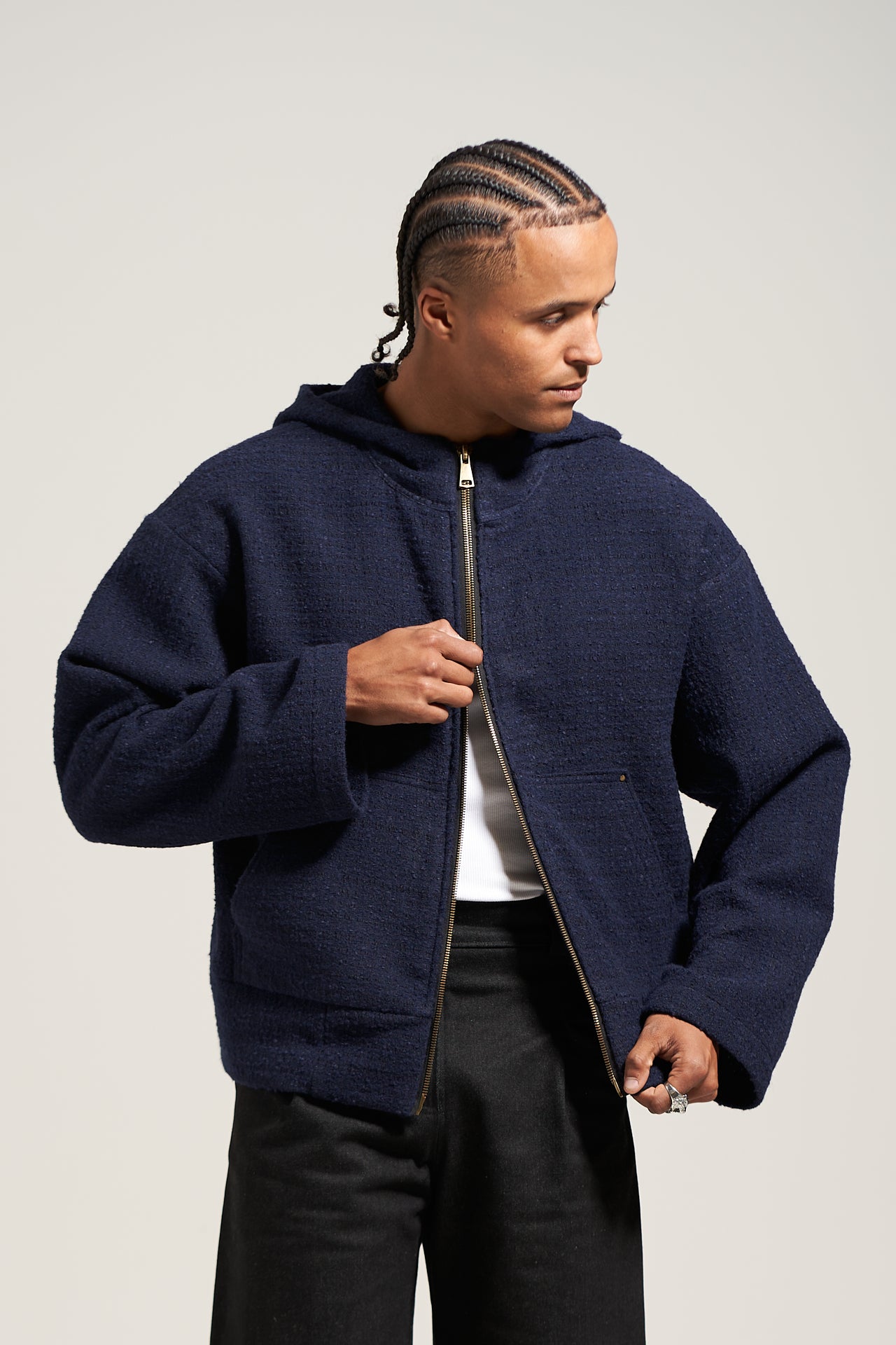 The Tweed Slouch Hoodie