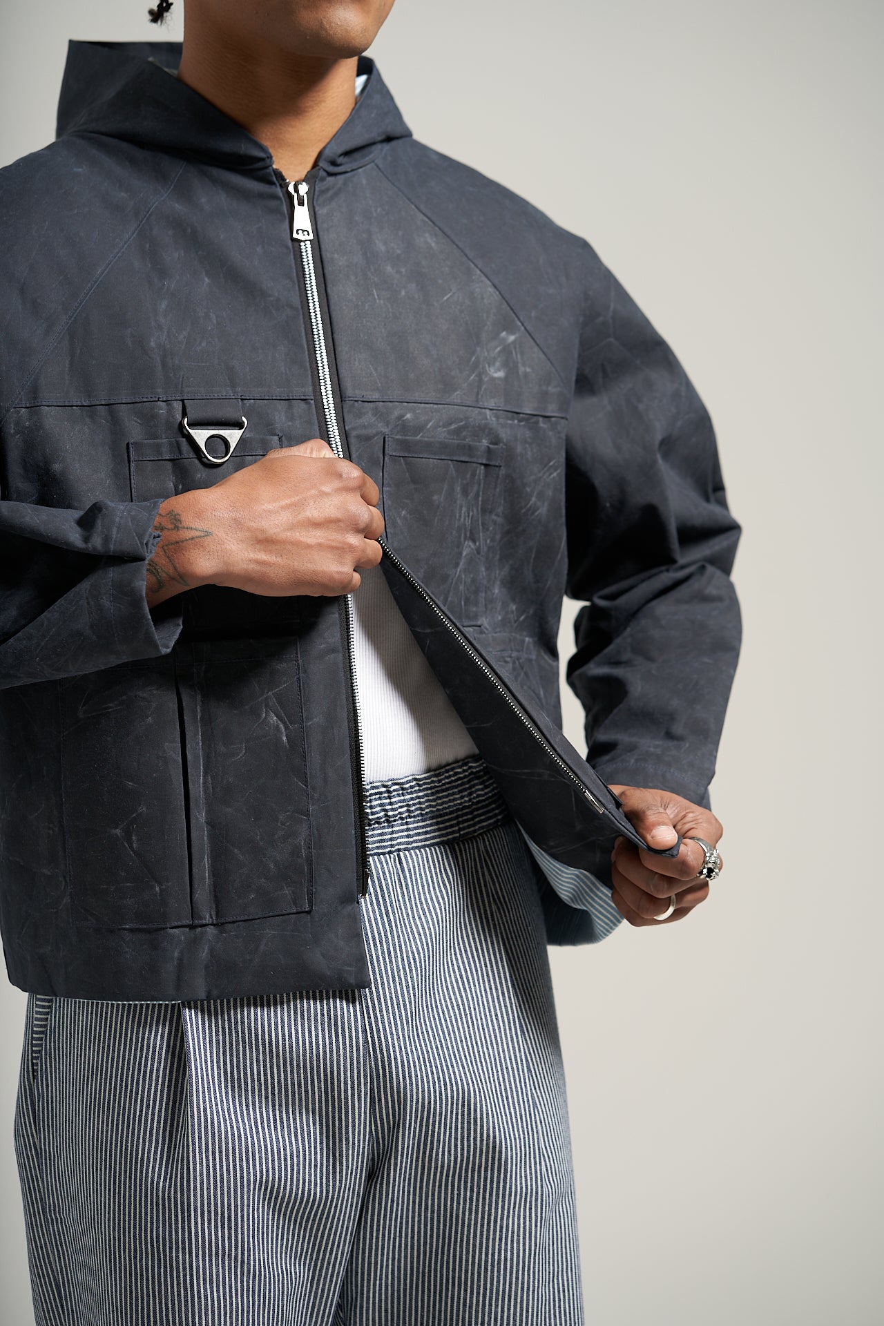 The Midnight Waxed Utility Jacket