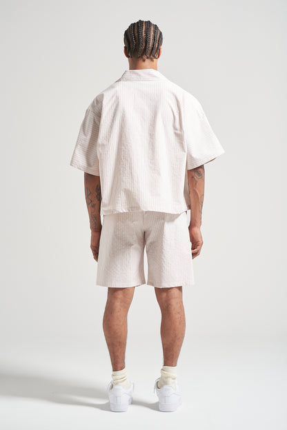 The Baseball Stitch Pleat Short