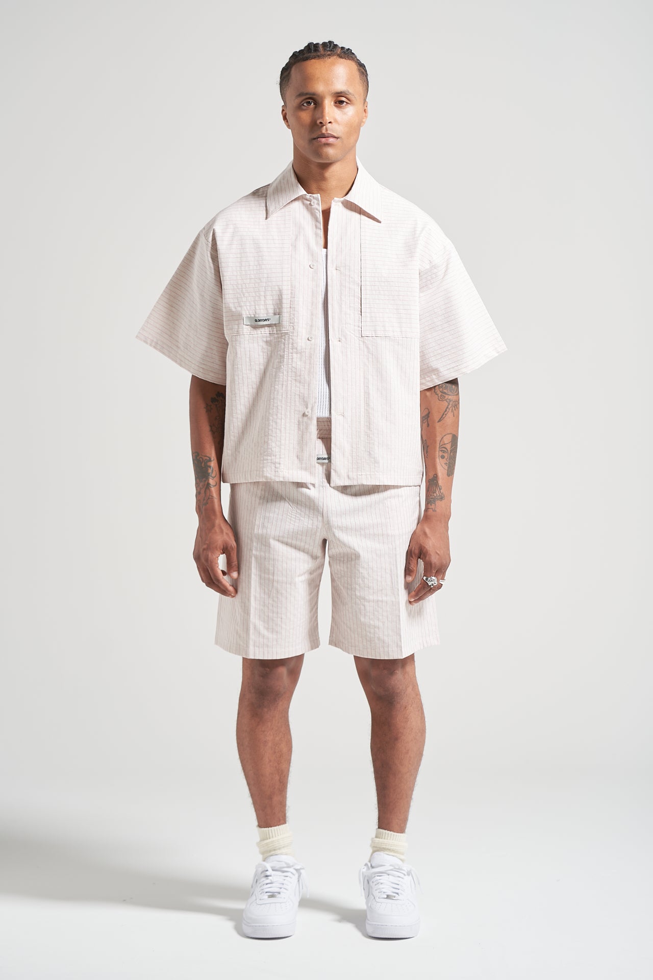 The Baseball Stitch Pleat Short