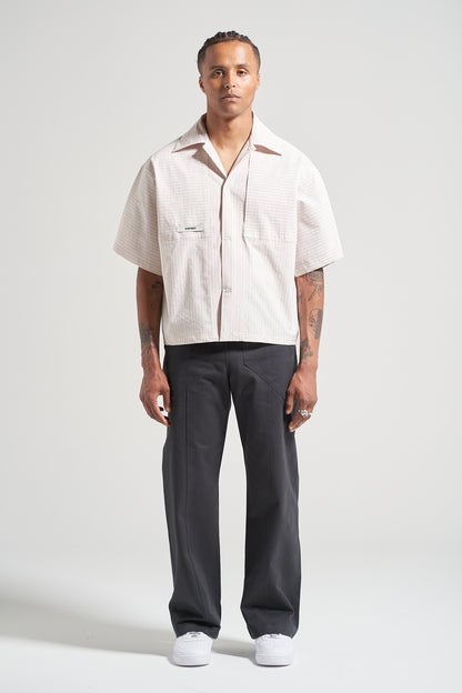 The Baseball Stitch Bowling Shirt