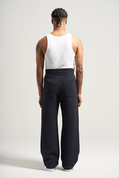 The Washed Blue Waffle Pant