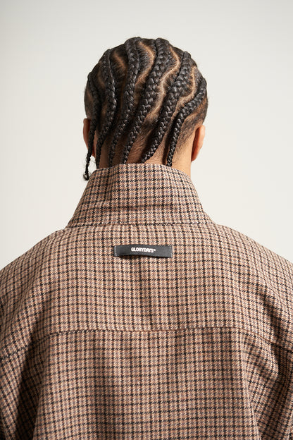 The Houndstooth Quarter Zip