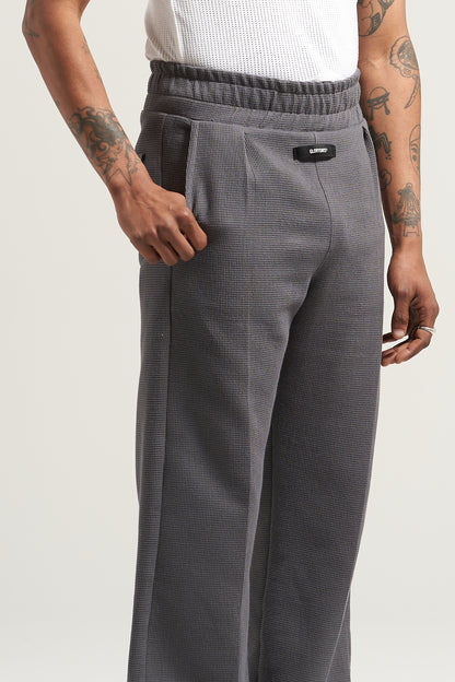 The Washed Grey Waffle Pant