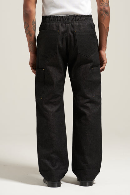 The Raw Black Carpenter Pant