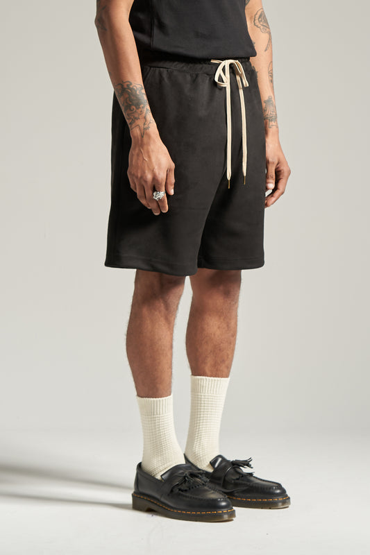 The Blackout Suede Jersey Short