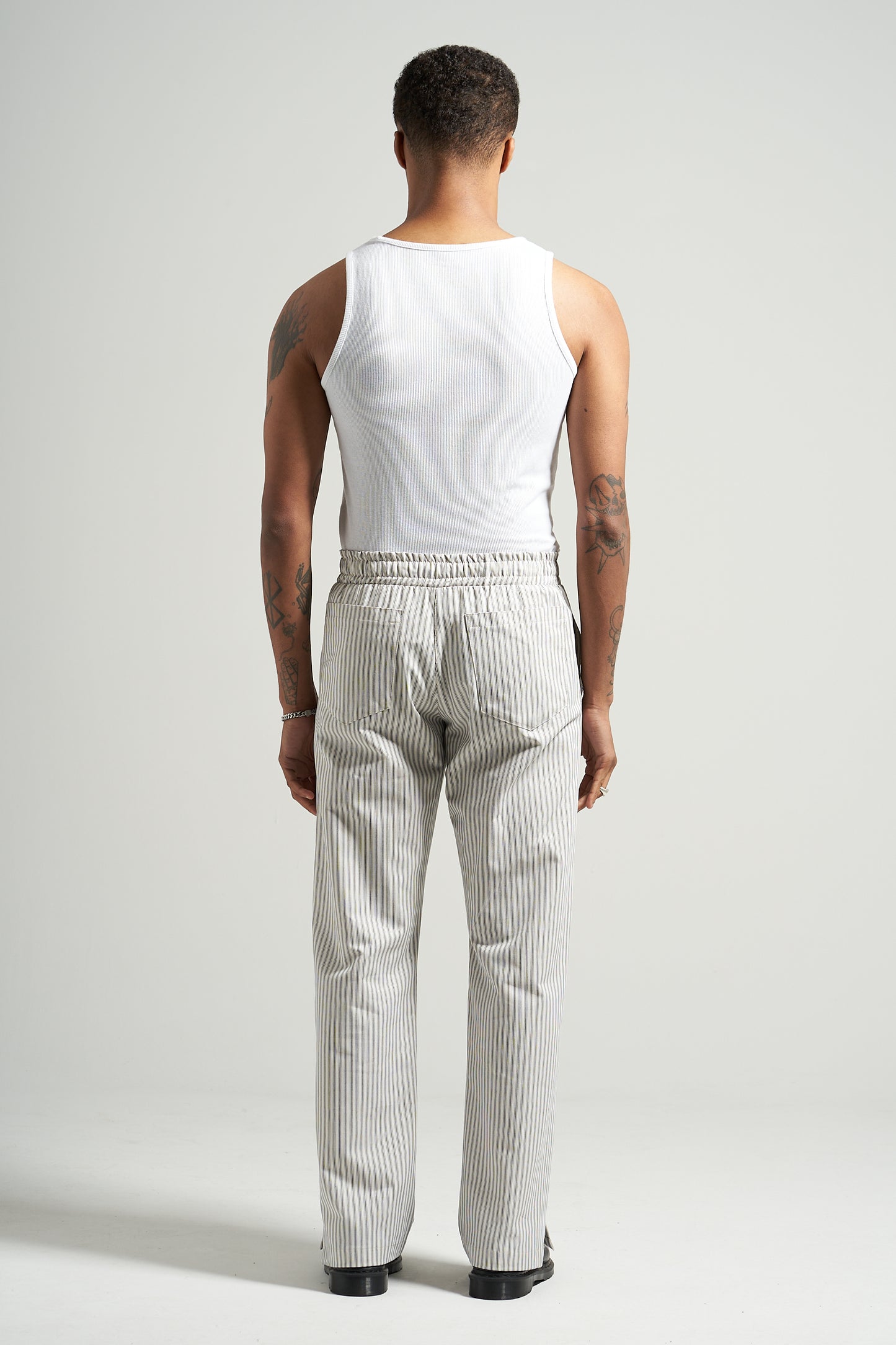 The Ticking Split Pant