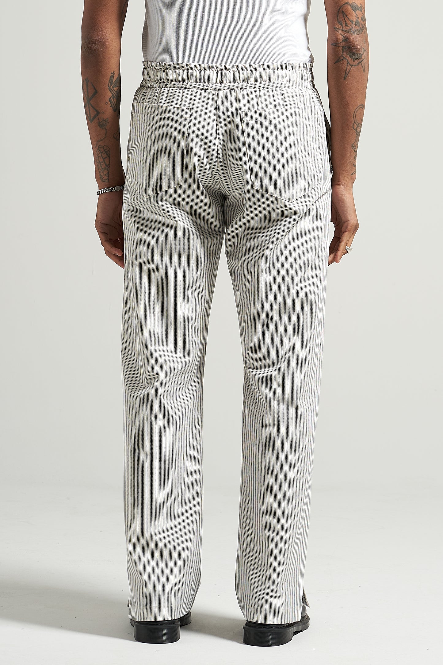The Ticking Split Pant
