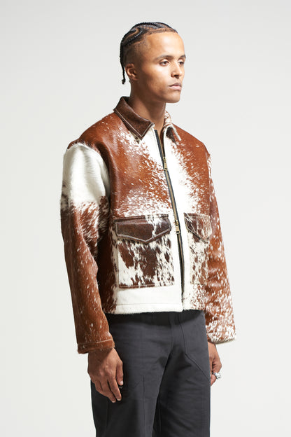 The Ginger Cowhide Jacket