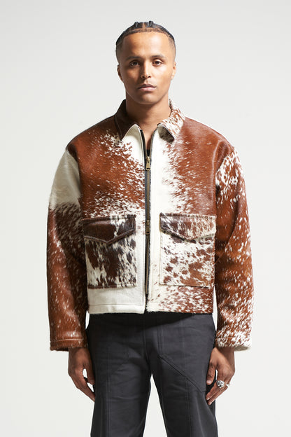 The Ginger Cowhide Jacket