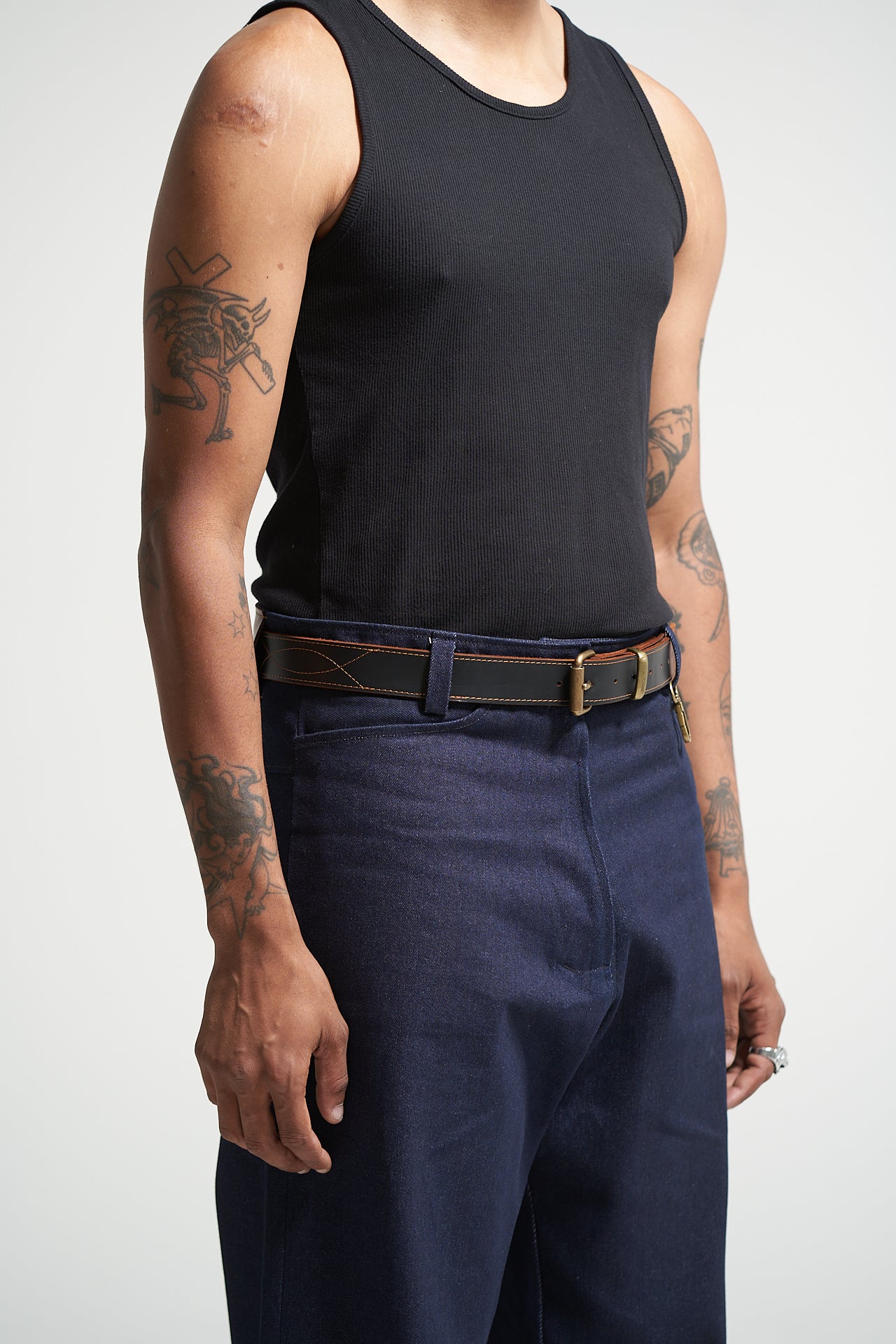 The Black/Biscuit Forever Belt