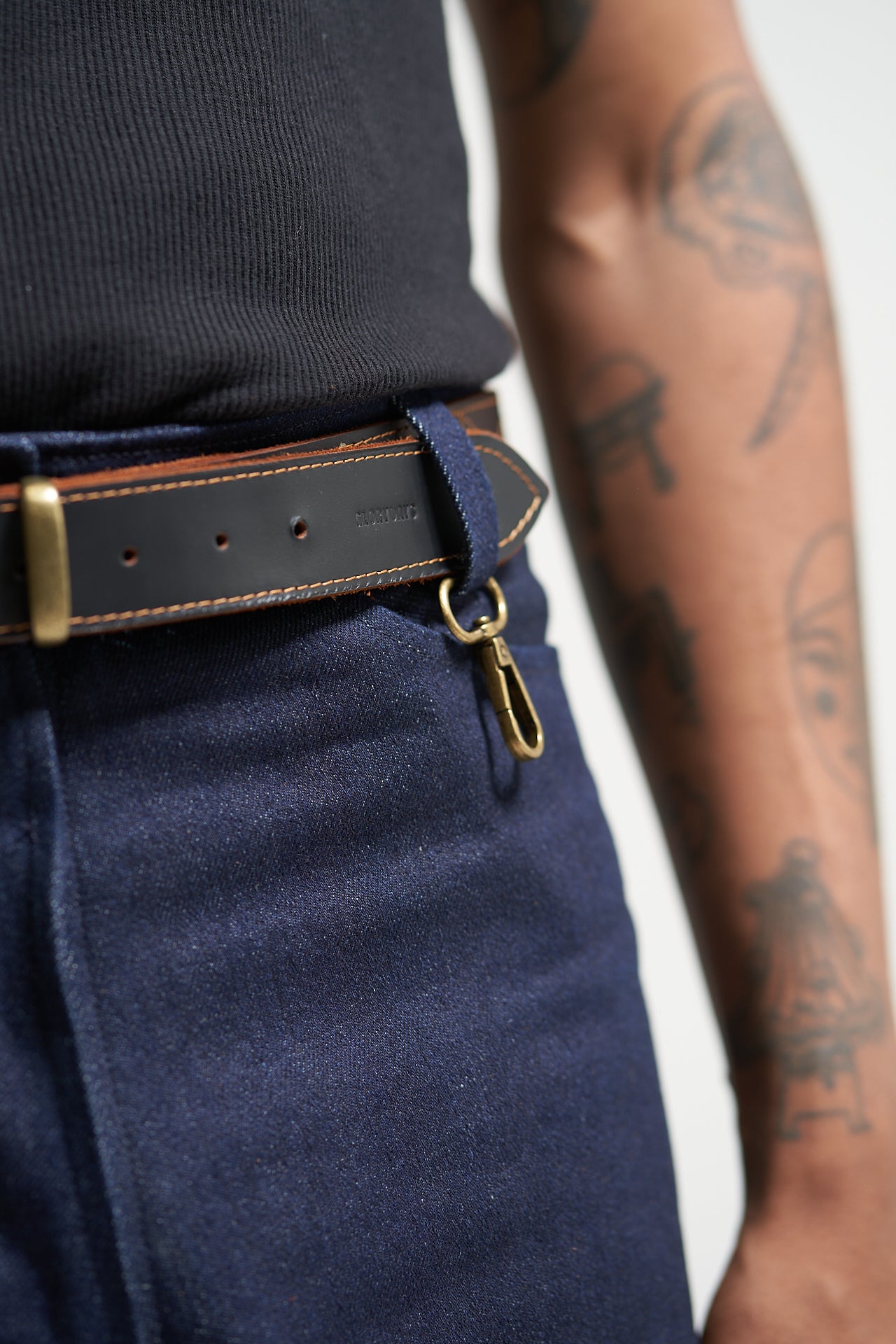 The Black/Biscuit Forever Belt