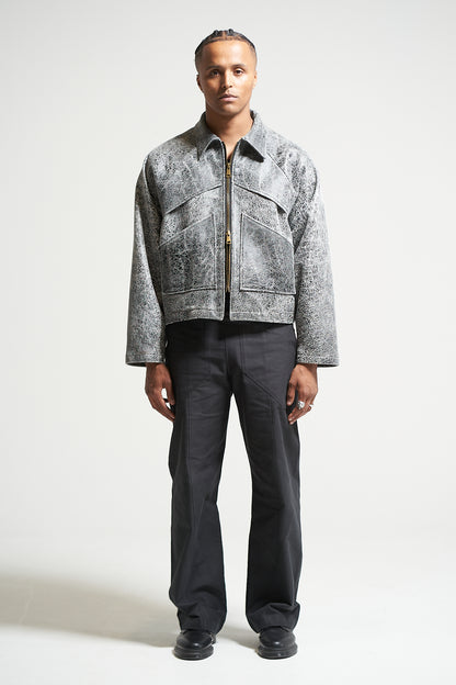 The Bedrock Lambskin Joiner Jacket