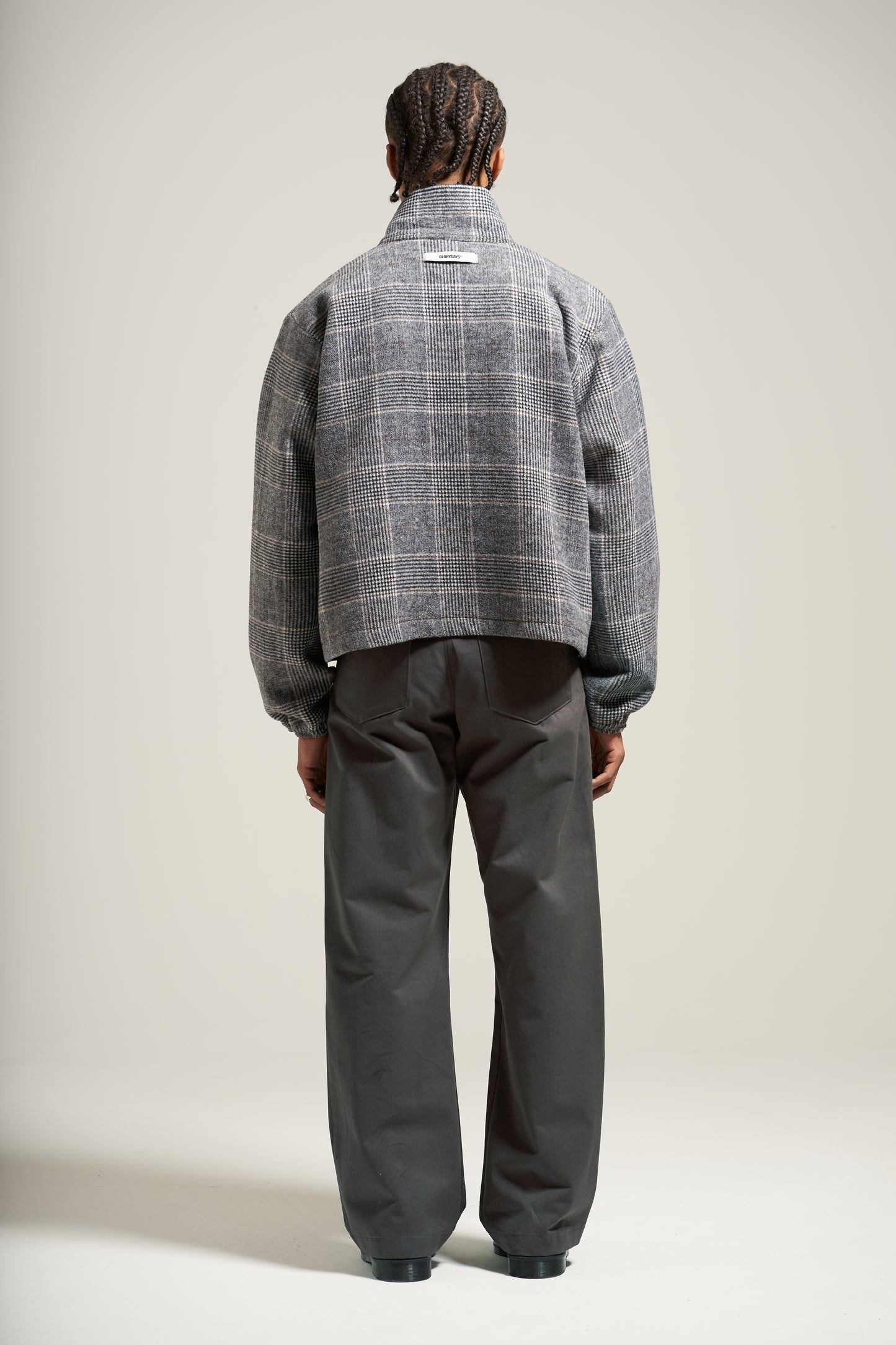 The Steel Check Track Flannel