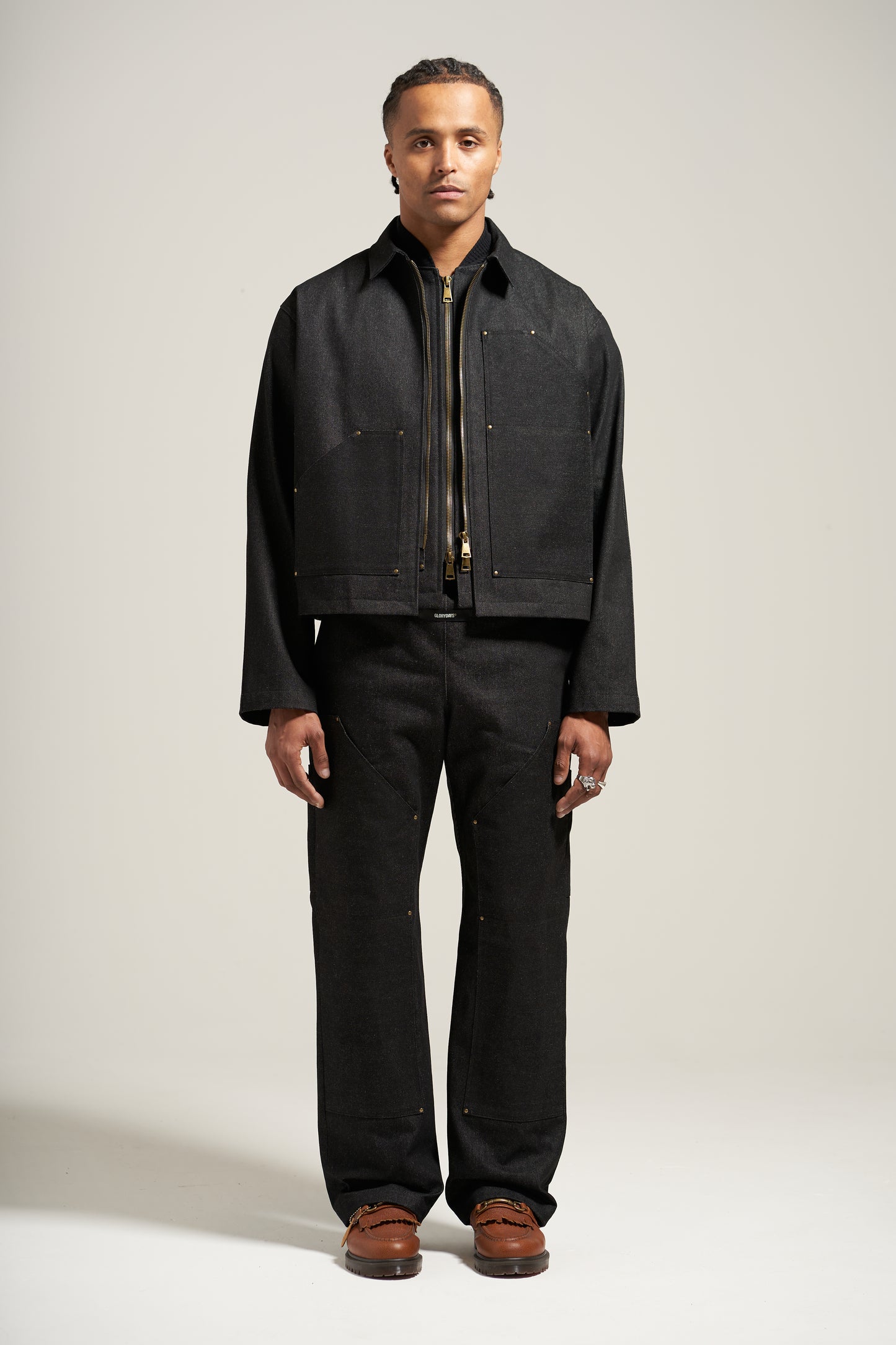 The Raw Black Carpenter Jacket