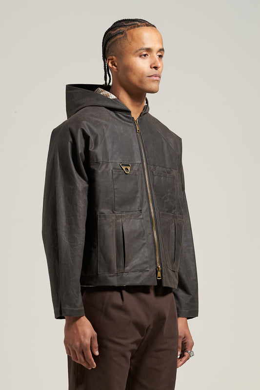 The Umber Waxed Utility Jacket