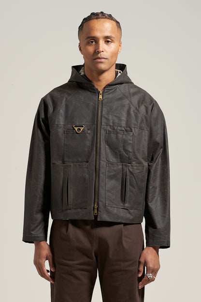 The Umber Waxed Utility Jacket