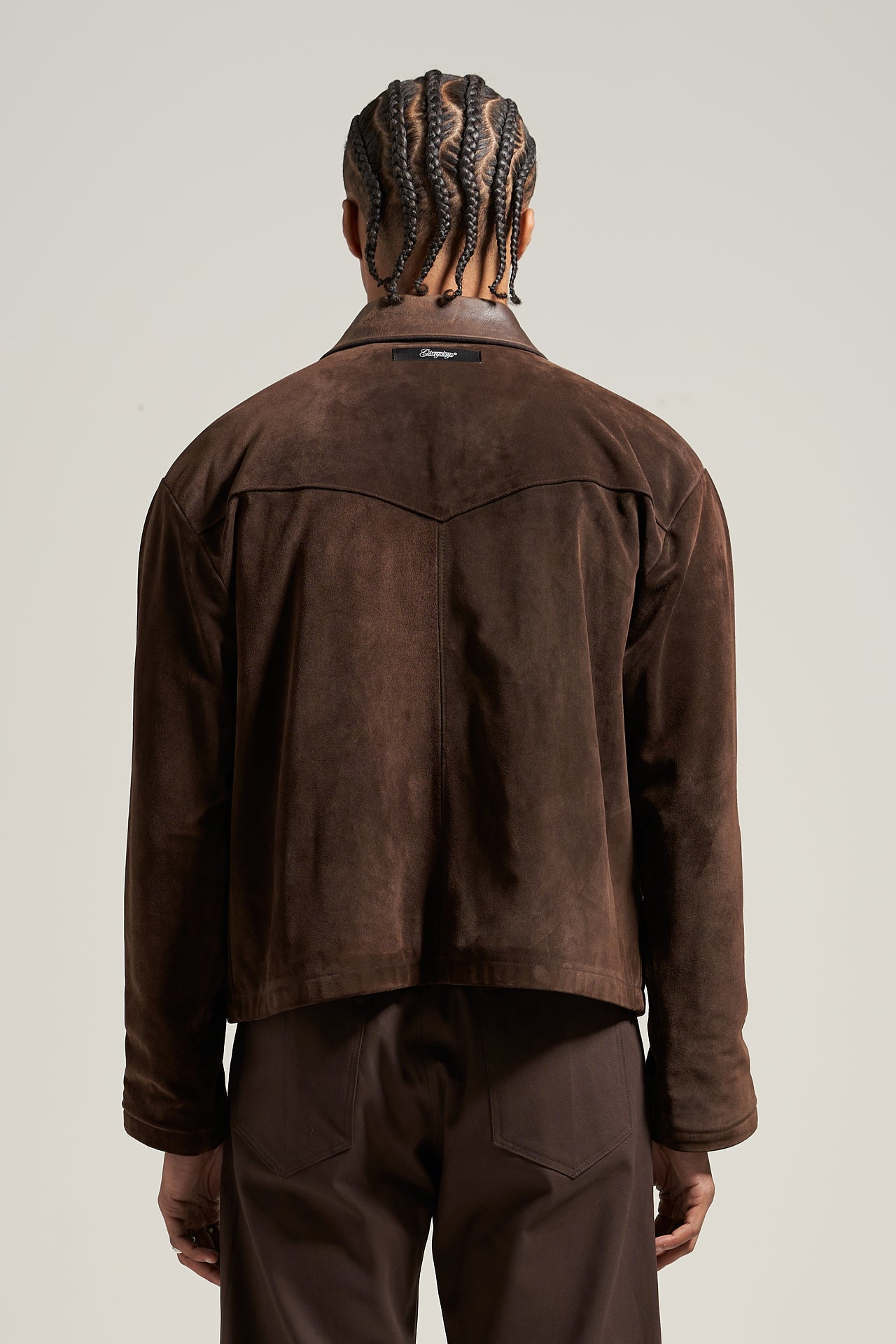The Umber Suede Flight Jacket