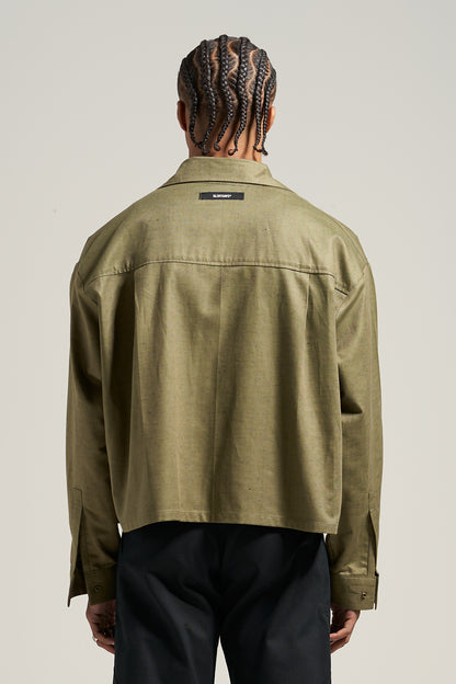 The Moss Overdyed Prep Shirt