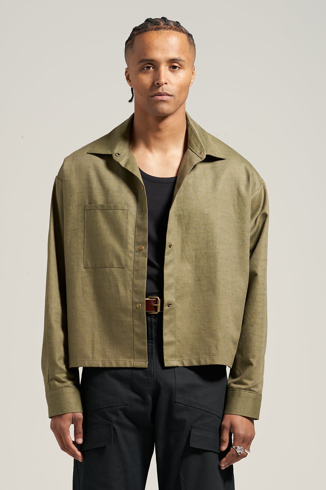 The Moss Overdyed Prep Shirt