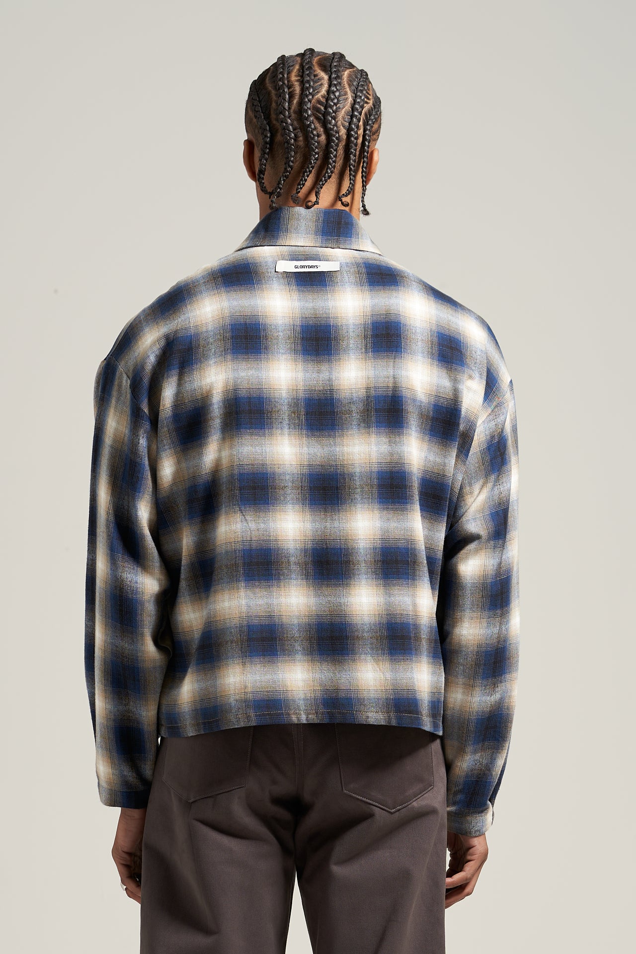 The Navy Flannel Flow Shirt