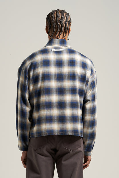 The Navy Flannel Flow Shirt