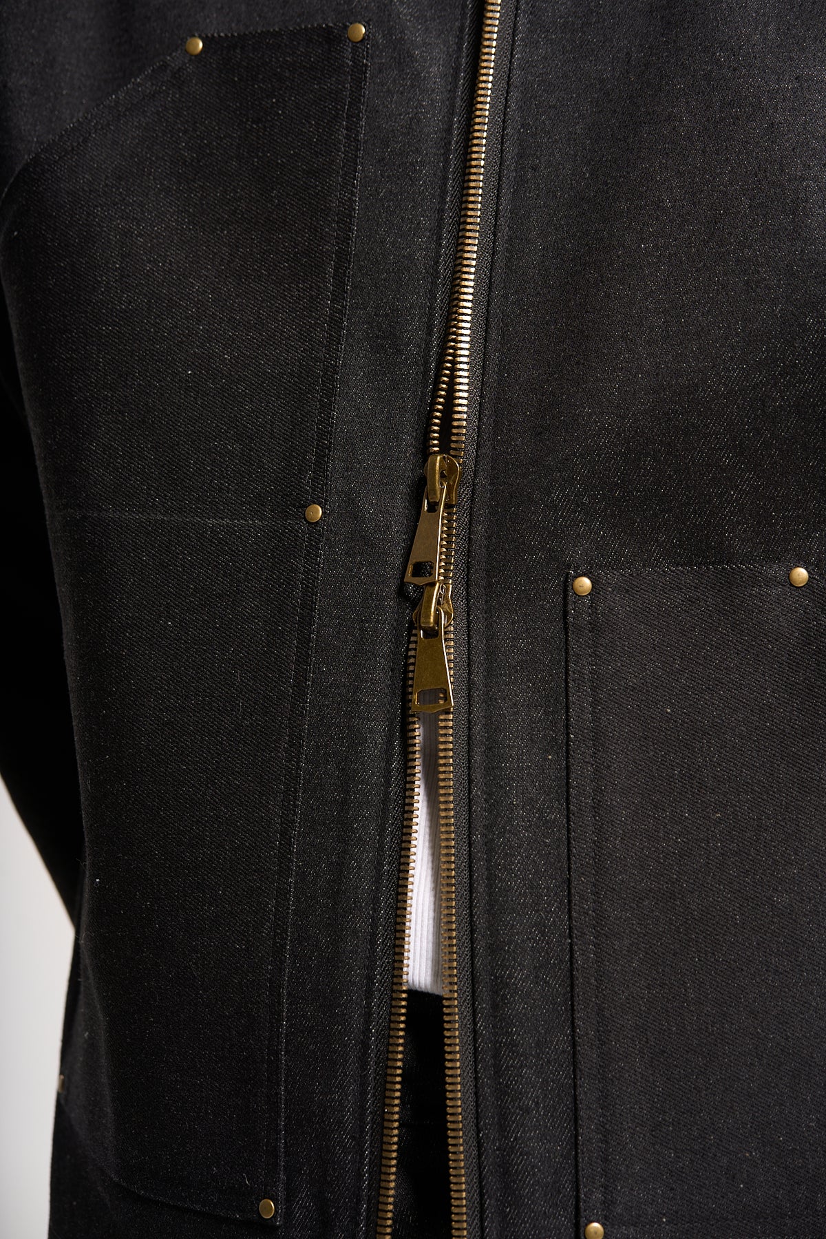 The Raw Black Carpenter Jacket