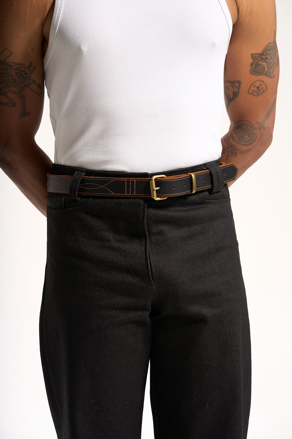 The Black/Biscuit Forever Belt