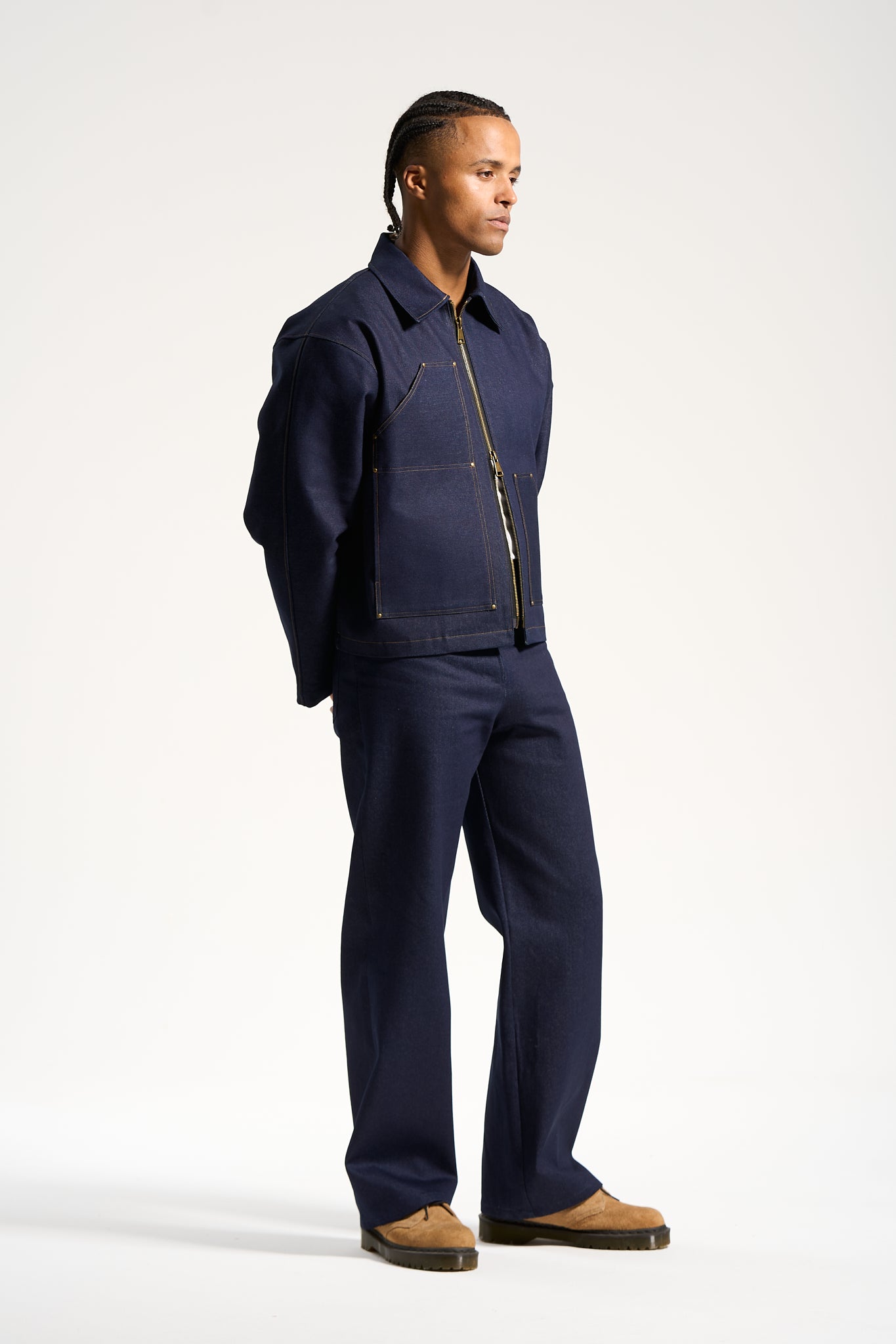 The Raw Indigo 001 Denim