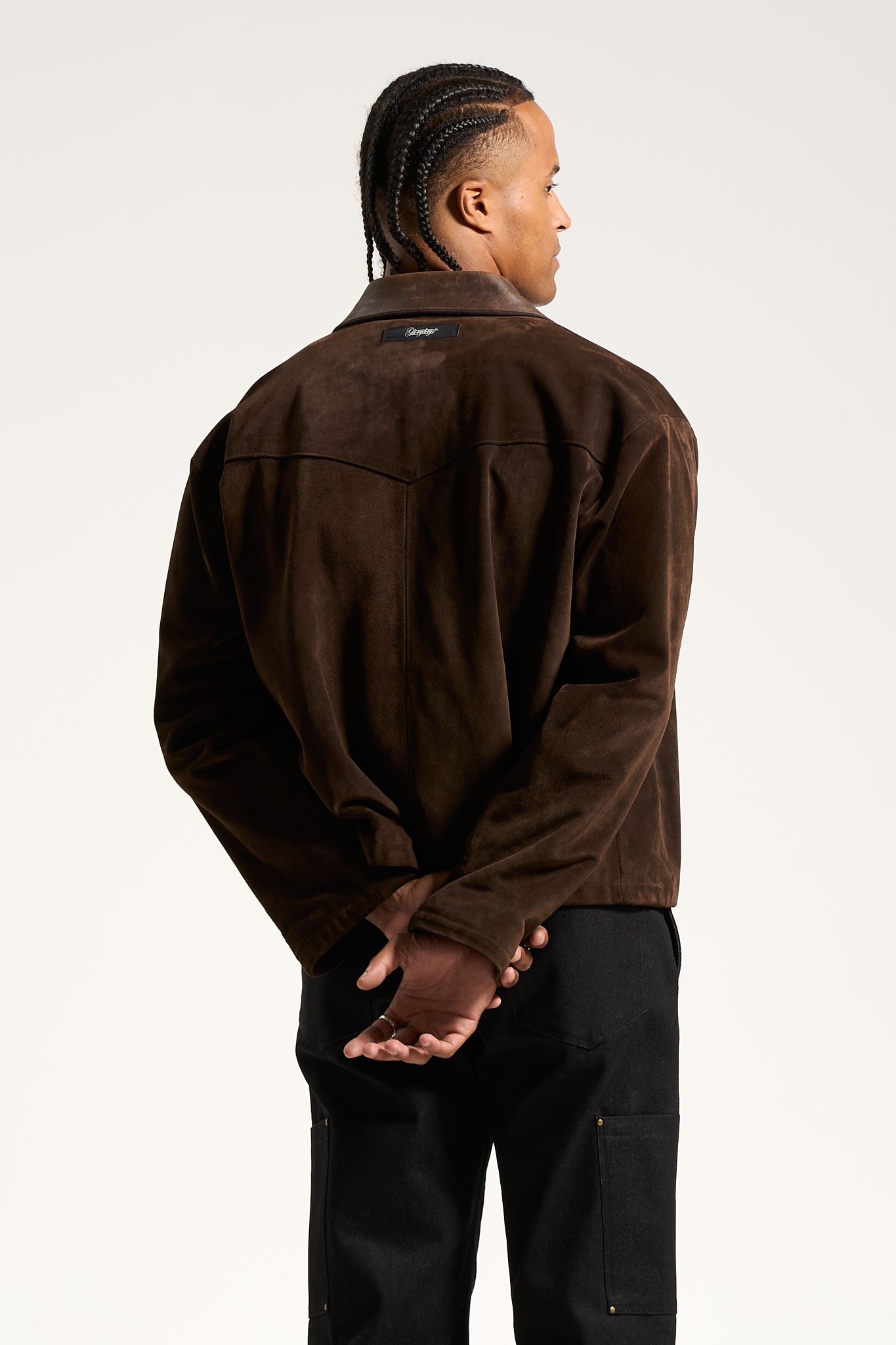 The Umber Suede Flight Jacket