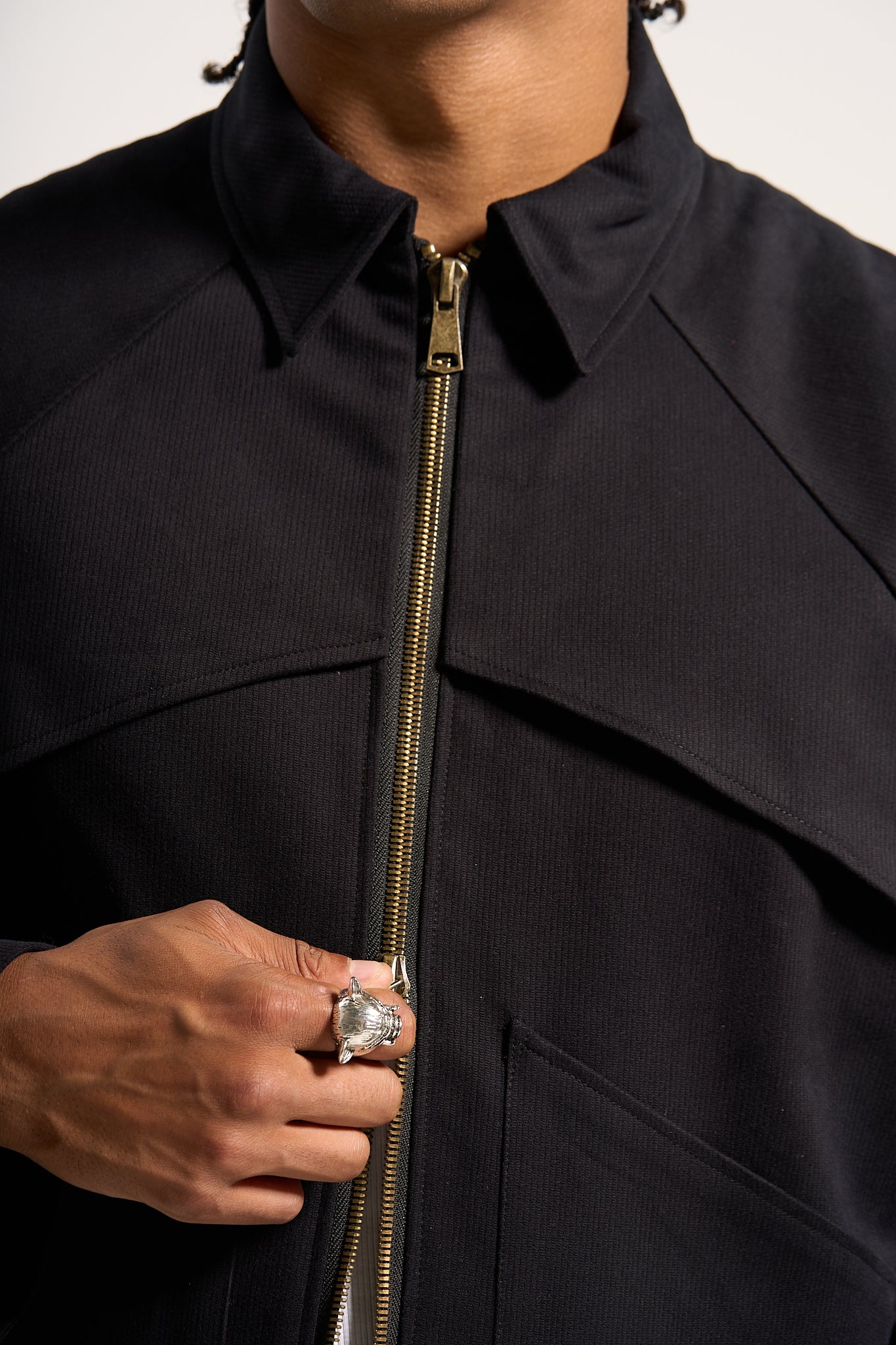 The Jet Black Joiner Jacket