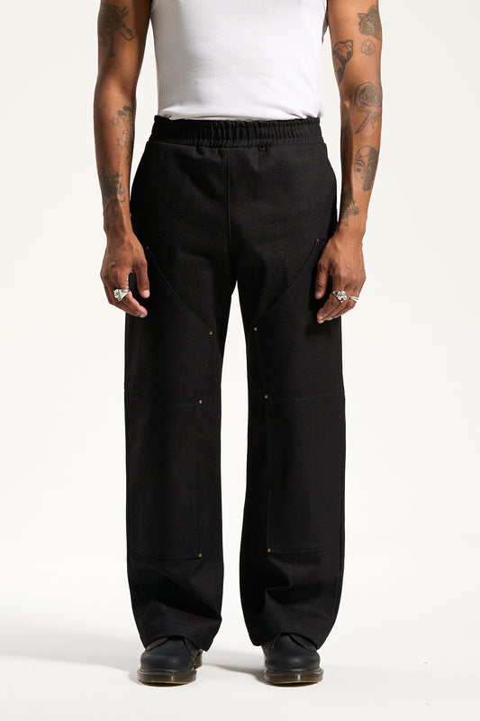 The Raw Black Carpenter Pant