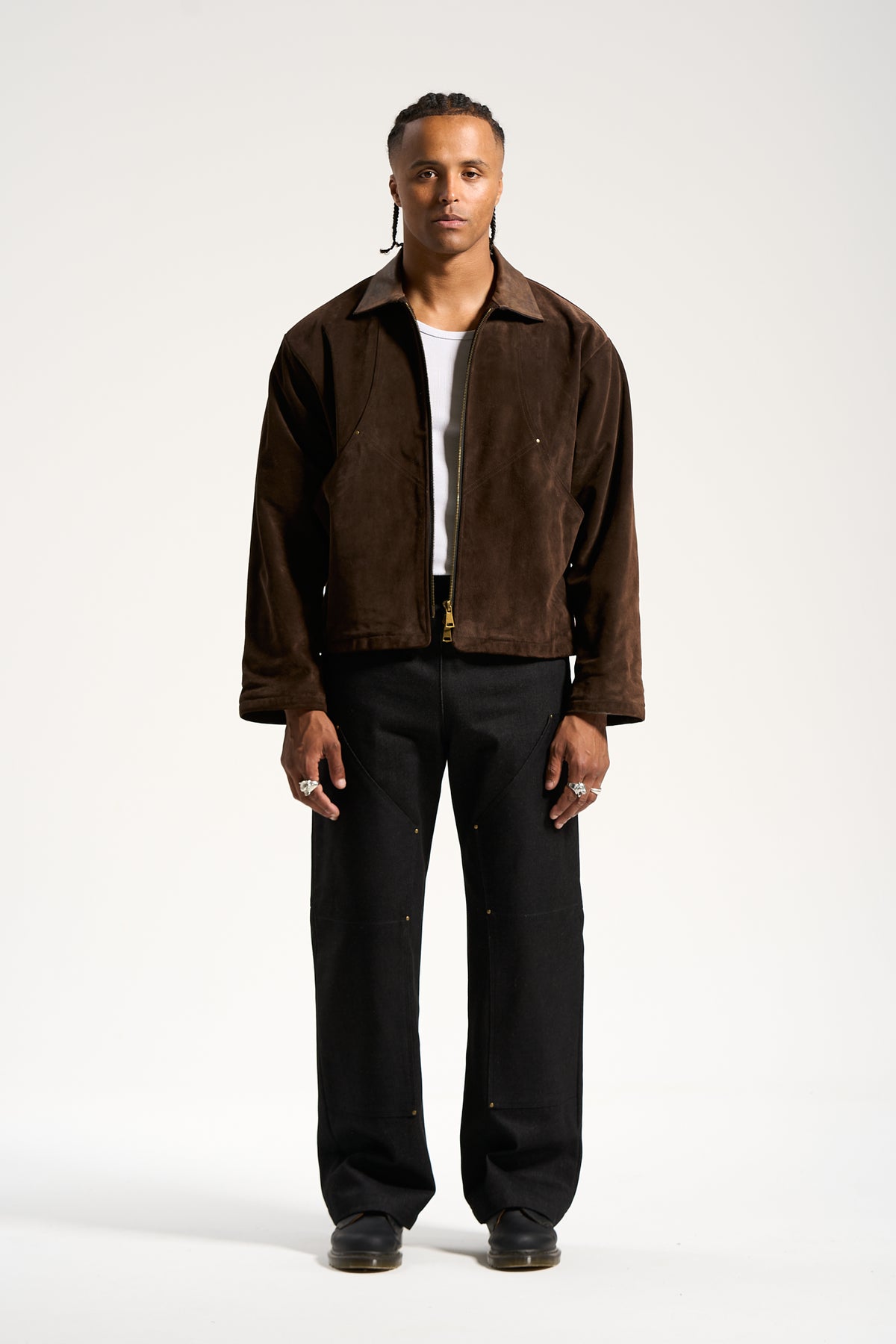 The Raw Black Carpenter Pant
