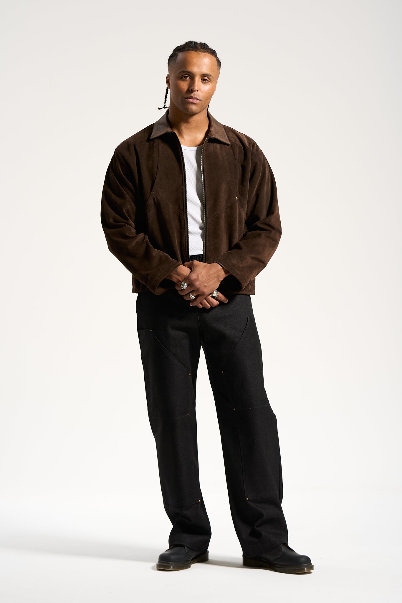 The Umber Suede Flight Jacket
