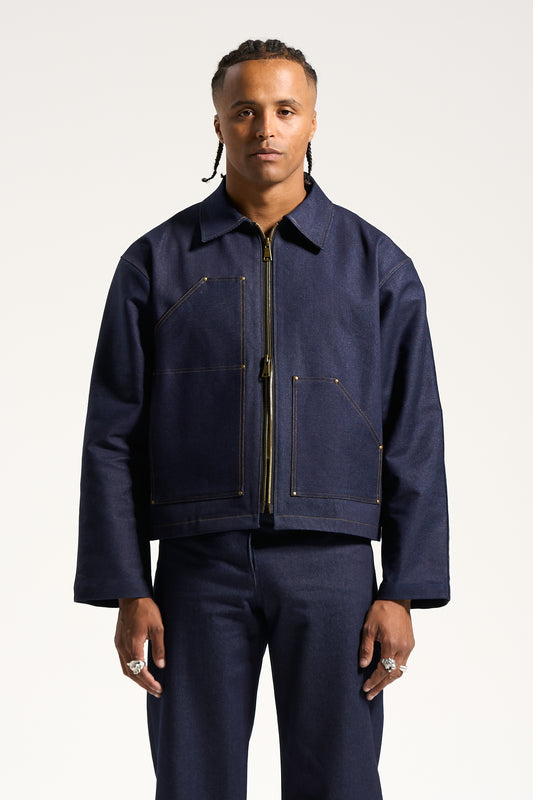 The Indigo Carpenter Jacket