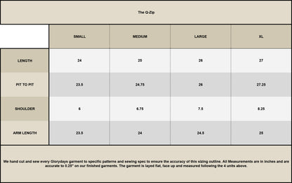 The Gunmetal Quarter Zip